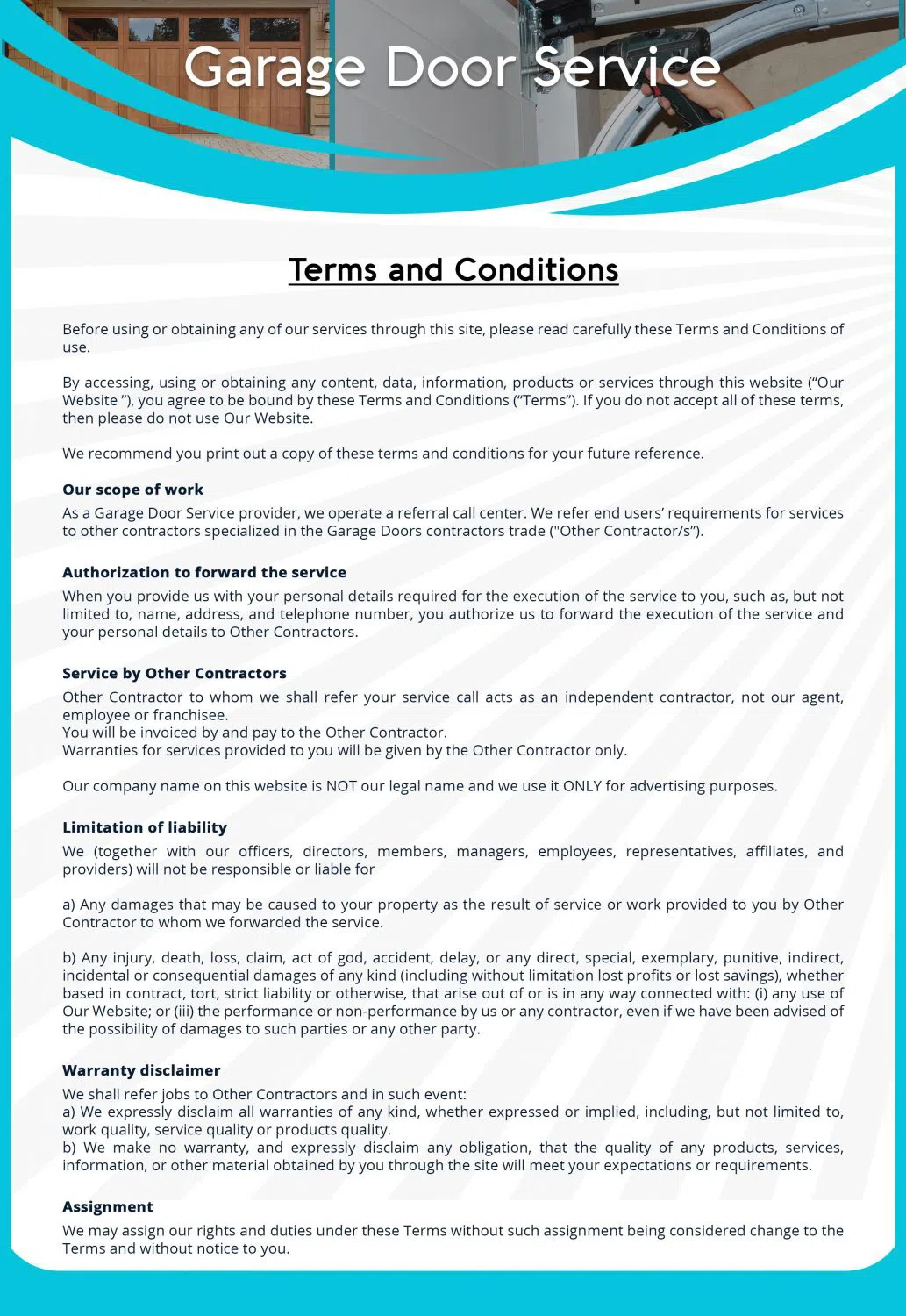 Capitol Garage Door Service Westminster, CO 303-209-2165 - terms-gr-10m